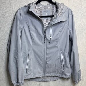 Free Country Taupe and Cream Printed Active Jacket